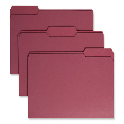 Smead File Folders, 1/3-Cut Tab, Letter